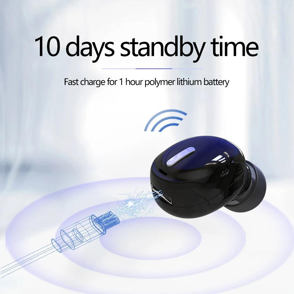 Bluetooth Earphone Wireless Headset With Mic
