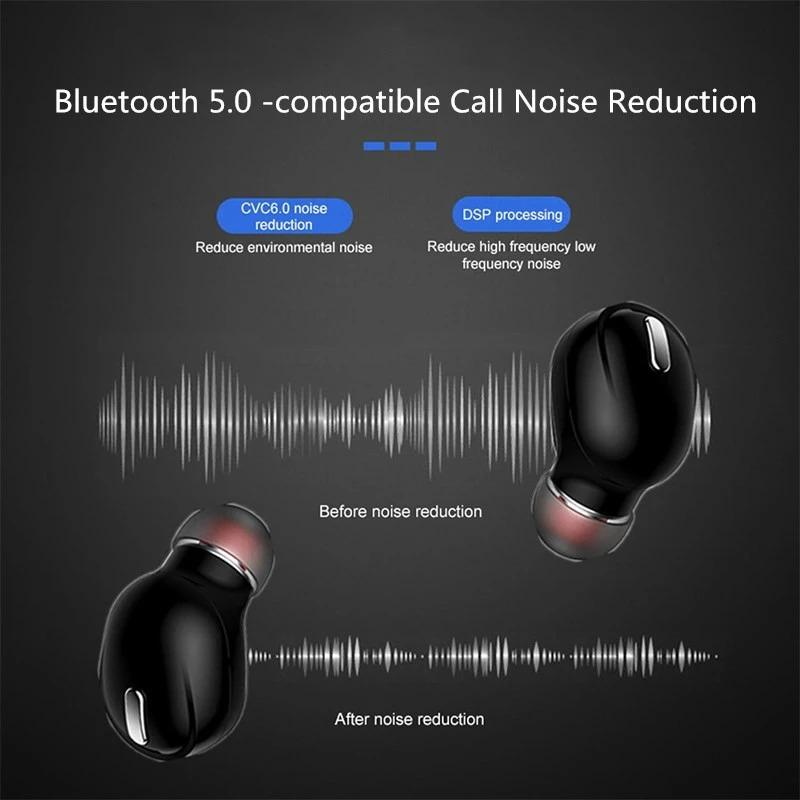 Bluetooth Earphone Wireless Headset With Mic